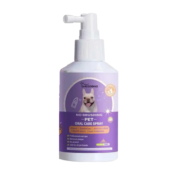 Spray de curățare a dinților pentru pisici și câini Îngrijire dentară Spray pentru prevenirea tartrului pentru animale de companie 50 ml 1