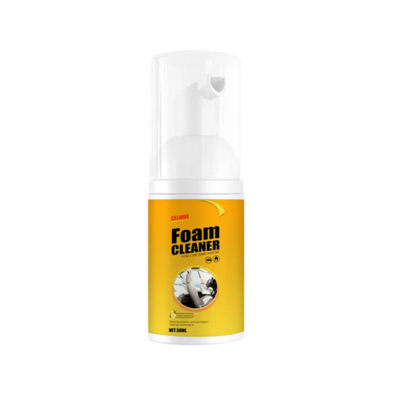 Spray de curățare cu spumă multifuncțională 30 ml pentru îndepărtarea petelor Detergent pentru interiorul mașinii scaune Plastic Textile Planșa de bord Universal 1