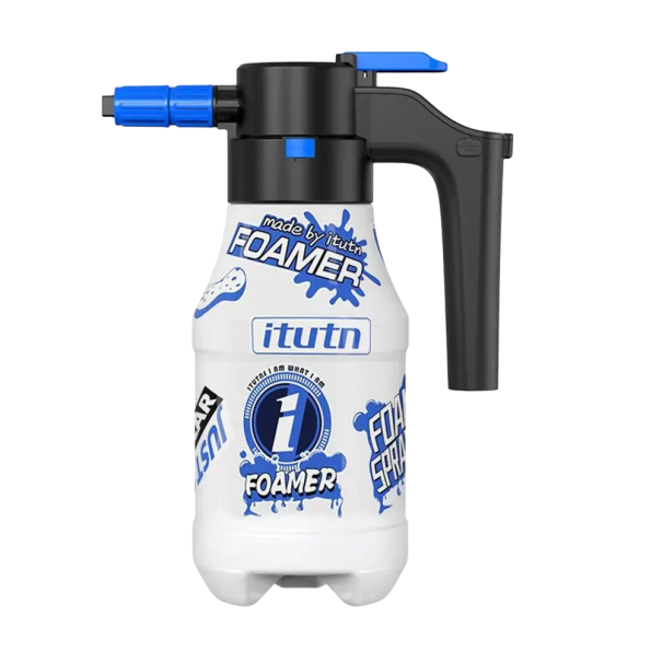 Spray electric cu spumă pentru spălarea mașinii 1,5 L Spray cu pompă pentru spălarea mașinii 2600 mAh Curățarea automobilului 1