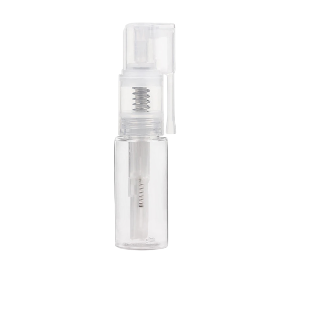 Sprayflaska för livsmedelspulver 50 ml Fin spray för dekoration av tårtor, fondant, makroner och desserter större genomskinlig behållare 1