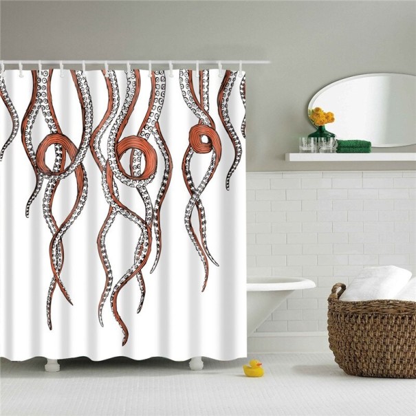 Sprchový závěs s chobotnicí L 15
