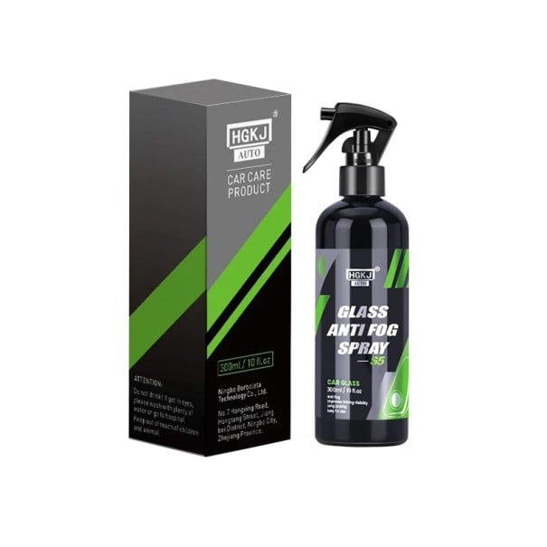 Sprej proti mlžení na autosklo hydrofilní povlak 300 ml ochrana proti zamlžení snadná aplikace čelní a boční skla vozidla 1
