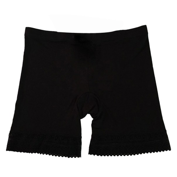 Stahovací kalhotky s nohavičkou černá XXL