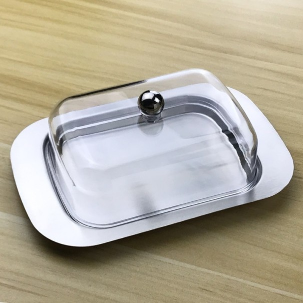 Stainless Steel Butter Dish C138 1
