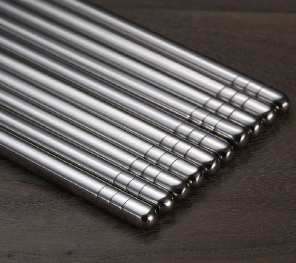 Stainless Steel Chopsticks 5 Pairs 1