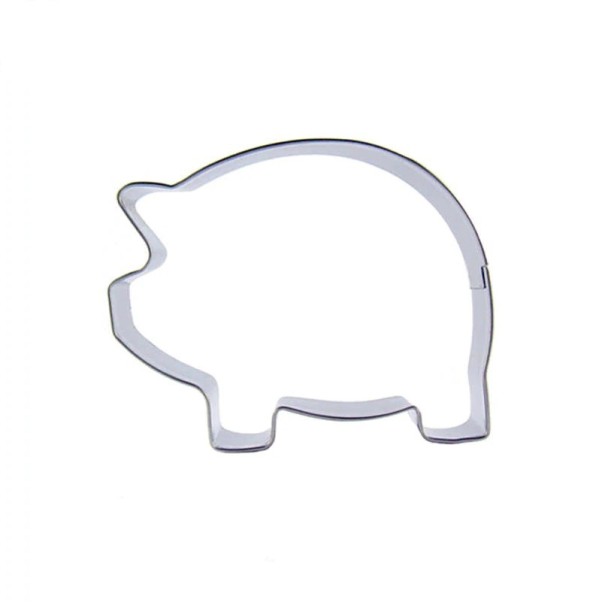 Stainless Steel Cookie Cutter - Pig 1
