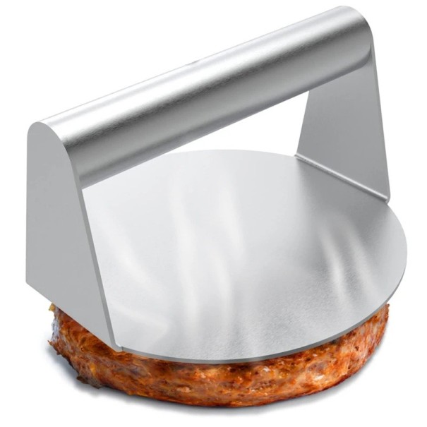 Stainless Steel Round Meat Press 13.8 cm Meat Mould for Delicacies Kitchen Accessories for Homemade Pressed Meat and Pâté 1