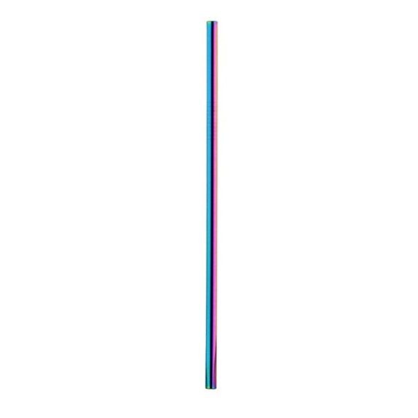 Stainless Steel Straws 100 pcs rainbow 1