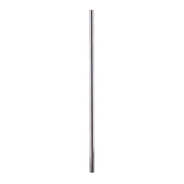 Stainless Steel Straws 100 pcs silver 1