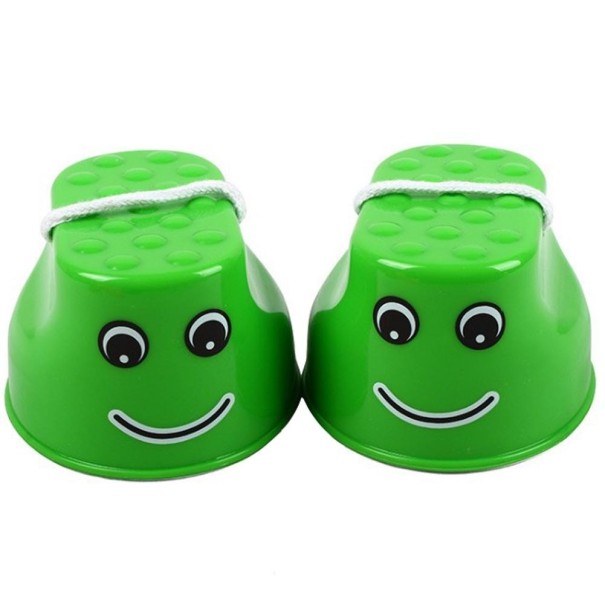 Stâlpi pentru copii verde