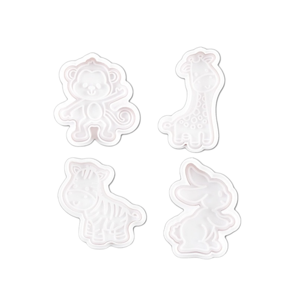 Stampini animali 4 pz 1