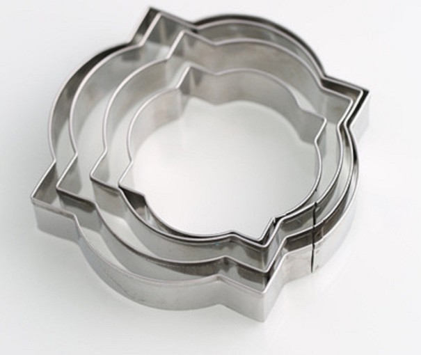 Stampini in acciaio inox in diverse forme - 4 pz 2