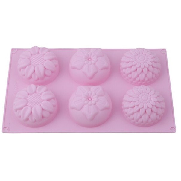 Stampo in silicone a forma di fiore rosa