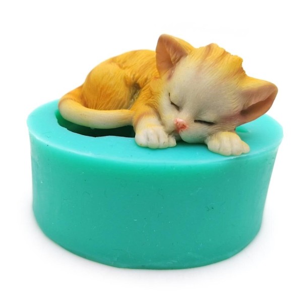 Stampo in silicone gatto 3