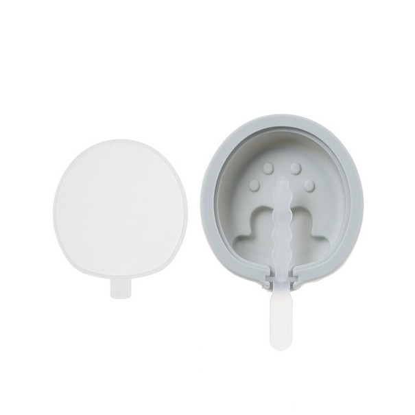 Stampo per ghiaccioli a forma di frutta grigio 2