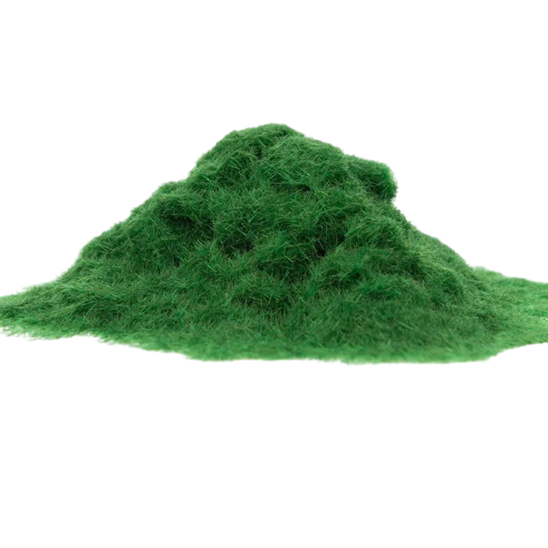 Statisk gräs 3 mm 30 g Modelleringströssel Konstgräs för dioramor Modelljärnväg Fantasyminiaturer 1