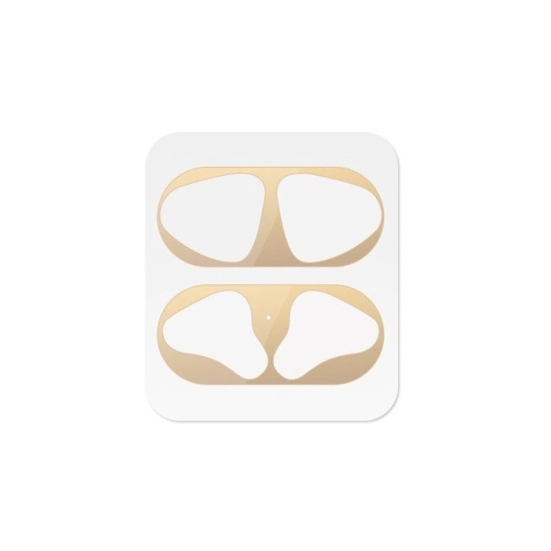 Staubschutz für Apple Airpods golden 1