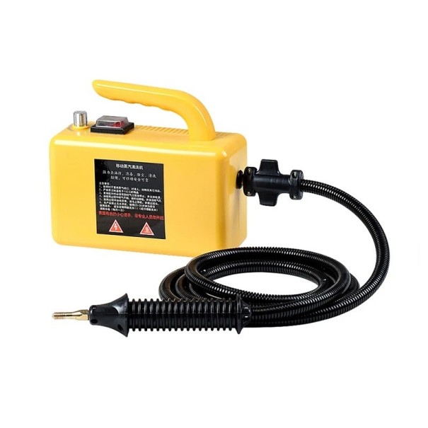 Steam Cleaner 220 V Handheld Steam Cleaner for Car, Kitchen, Bathroom 20 x 12 x 9 cm yellow