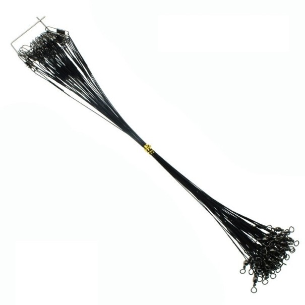 Steel Cables 25 cm 20 pcs black
