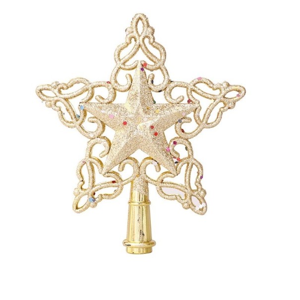 Stella di Natale 16 x 15 cm oro