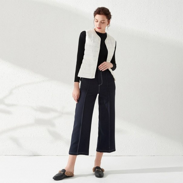 Steppweste für Damen P1493 weiß M
