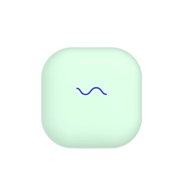 Steriliserande UV-fodral för tandborste 280nm Mini bärbar sterilisator 350mAh Uppladdningsbar ABS Resväska 5x5 cm för badrummet grön