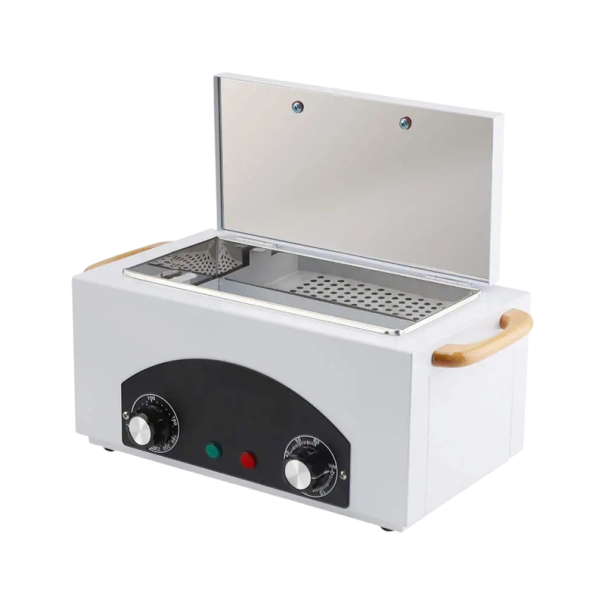 Sterilizátor horkovzdušný s časovačem a regulací teploty 50 až 220 °C objem 2230 ml 300 W bílý na kosmetické a zdravotnické nástroje 1