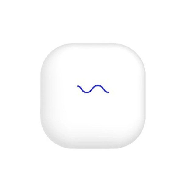 Steriloiva UV-puhelinharjan kotelo 280nm Mini kannettava sterilisaattori 350mAh Lataus ABS Matkalaatikko 5x5 cm kylpyhuoneeseen valkoinen