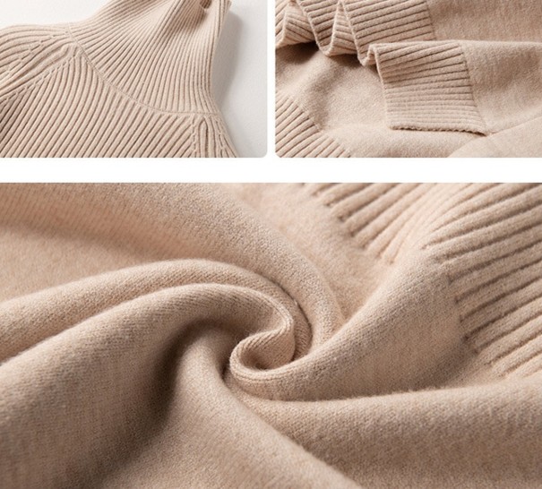 Stickad turtleneck för damer G233
