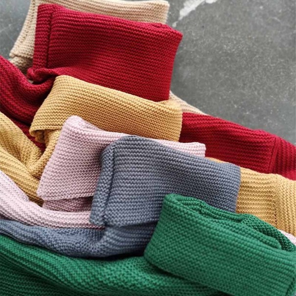 Stickad turtleneck för damer G327