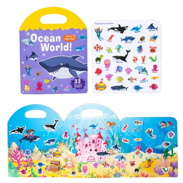 Sticker Book - Underwater World 1