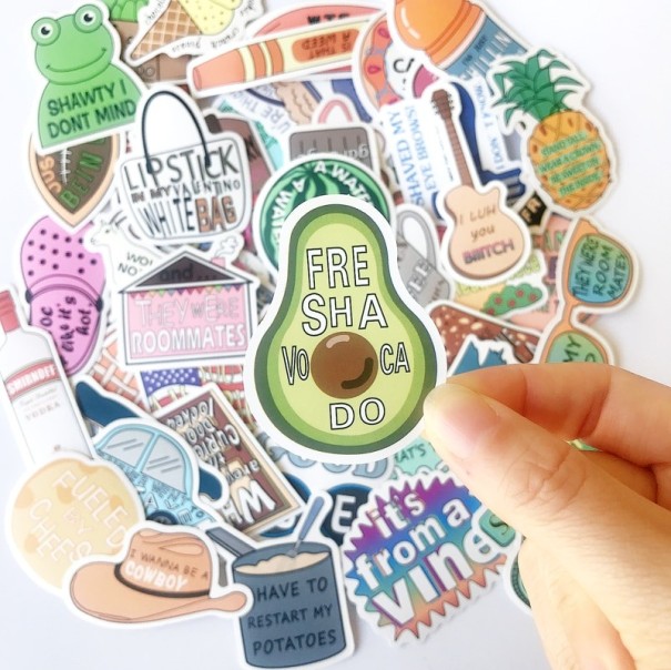 Stickers 50 pcs E210 1