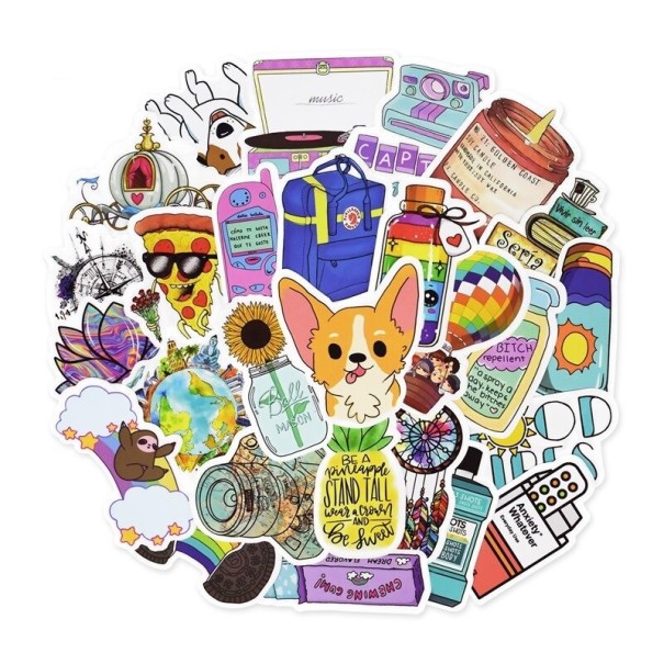 Stickers 50 pcs E291 1