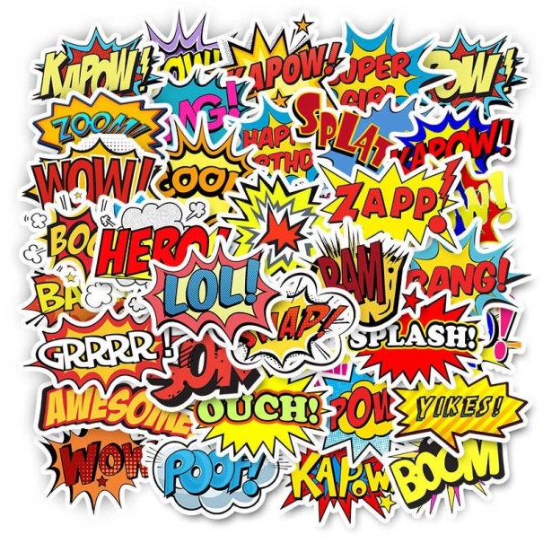 Stickers 50 stuks A1762 14