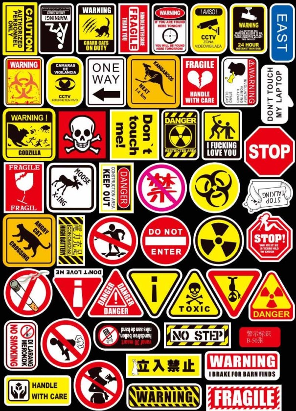 Stickers 50 stuks A1762 16