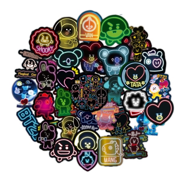 Stickers 50 stuks E103 4