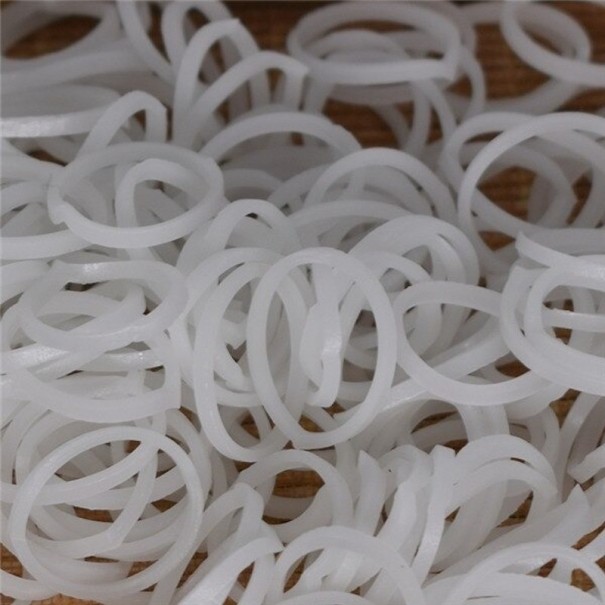 Stickgummiband 300 st vit