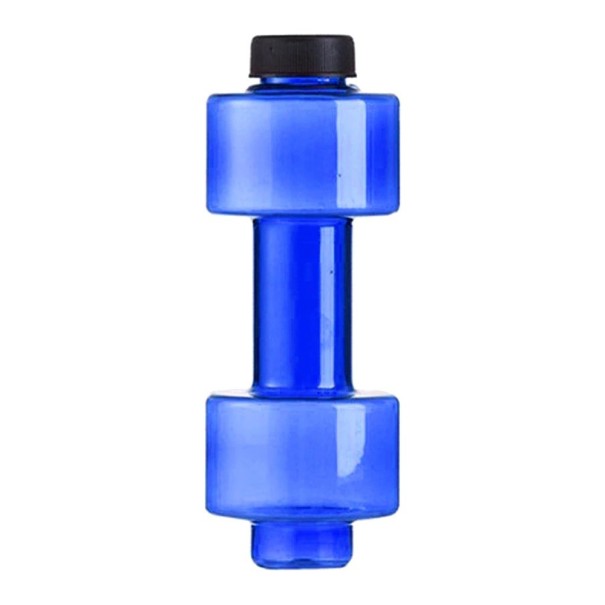Sticla de apa in forma de gantera 550 ml albastru