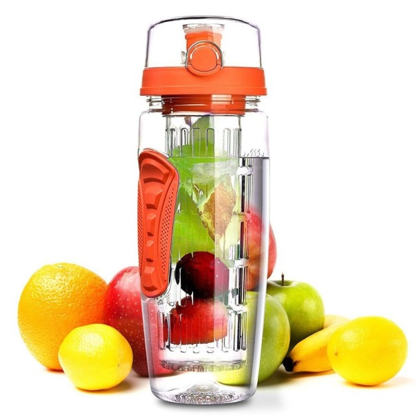 Sticlă de călătorie cu filtru portocale L
