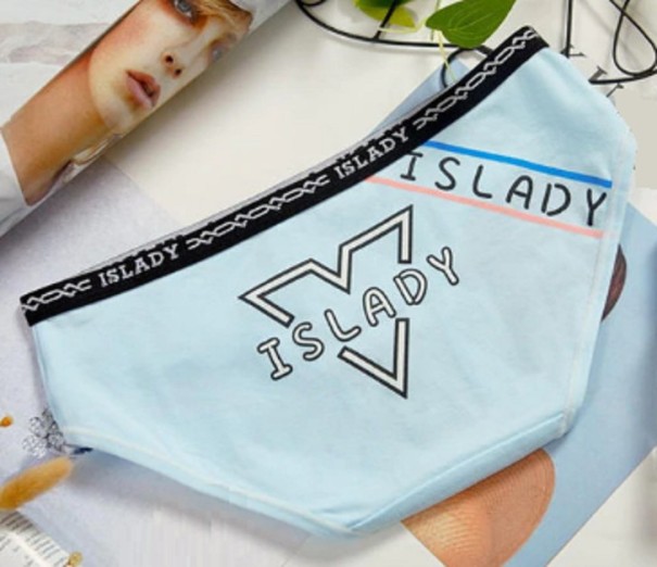 Stijlvolle damesslip A5 blauw L