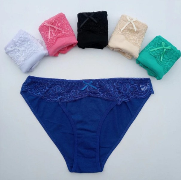 Stijlvolle damesslips - 5 stuks M 4