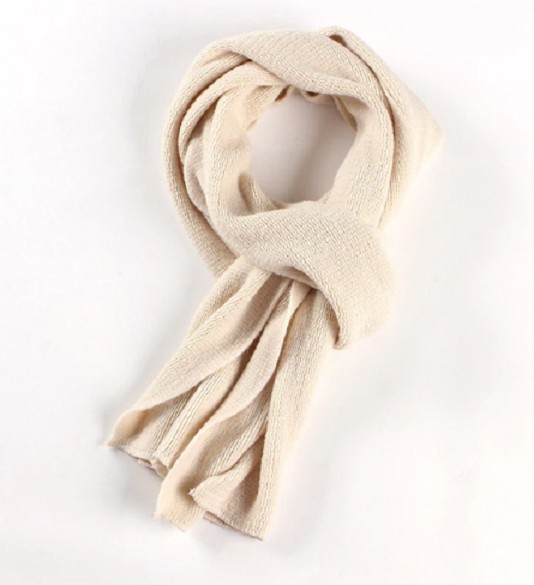 Stijlvolle heren wintersjaal J2277 beige