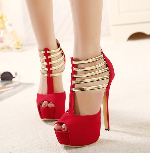 Stijlvolle platform pumps