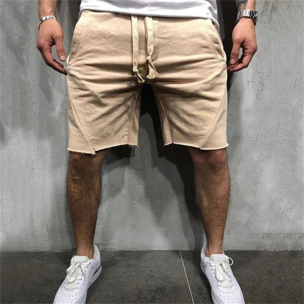 Stijlvolle shorts voor heren A876 beige S