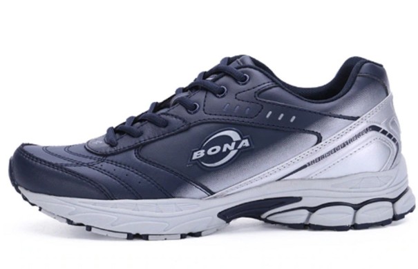 Stijlvolle sneakers A443 blauw-wit 51