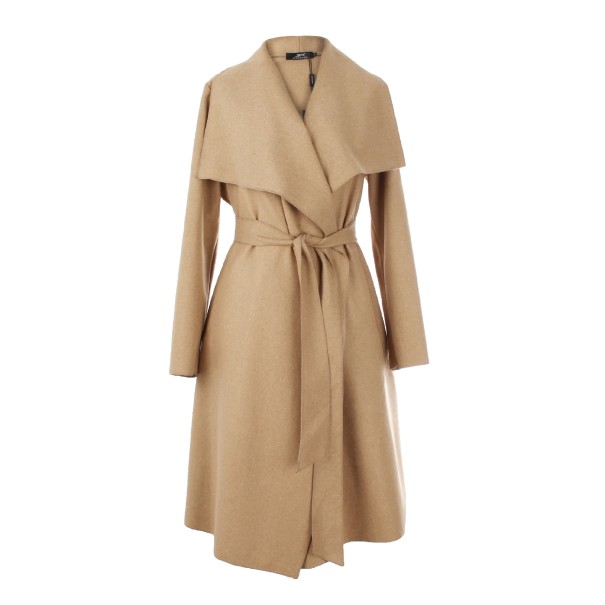 Stilfuld damefrakke J3275 khaki L