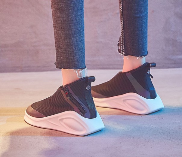 Stilfulde damesneakers Amber J1167 sort 35