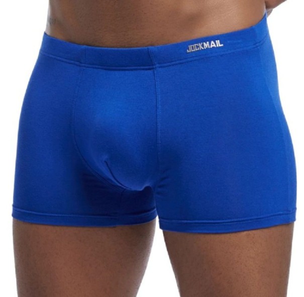 Stilfulde herreboksershorts A2 blå L