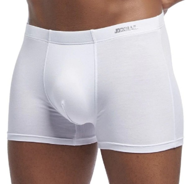 Stilfulde herreboksershorts A2 hvid S