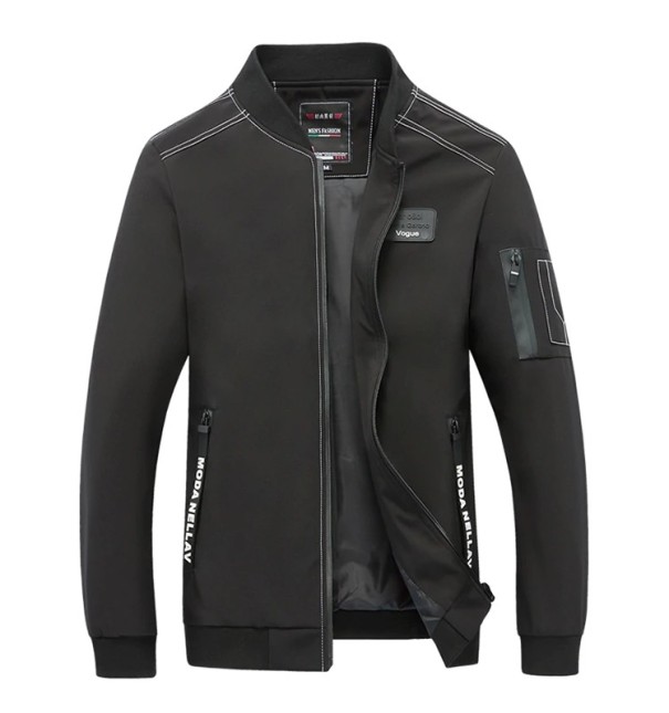 Stilvolle Herrenjacke J2615 schwarz XL